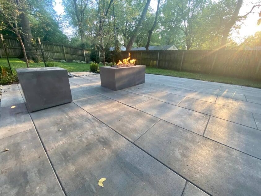 Patio Paver Slab Design Kansas City