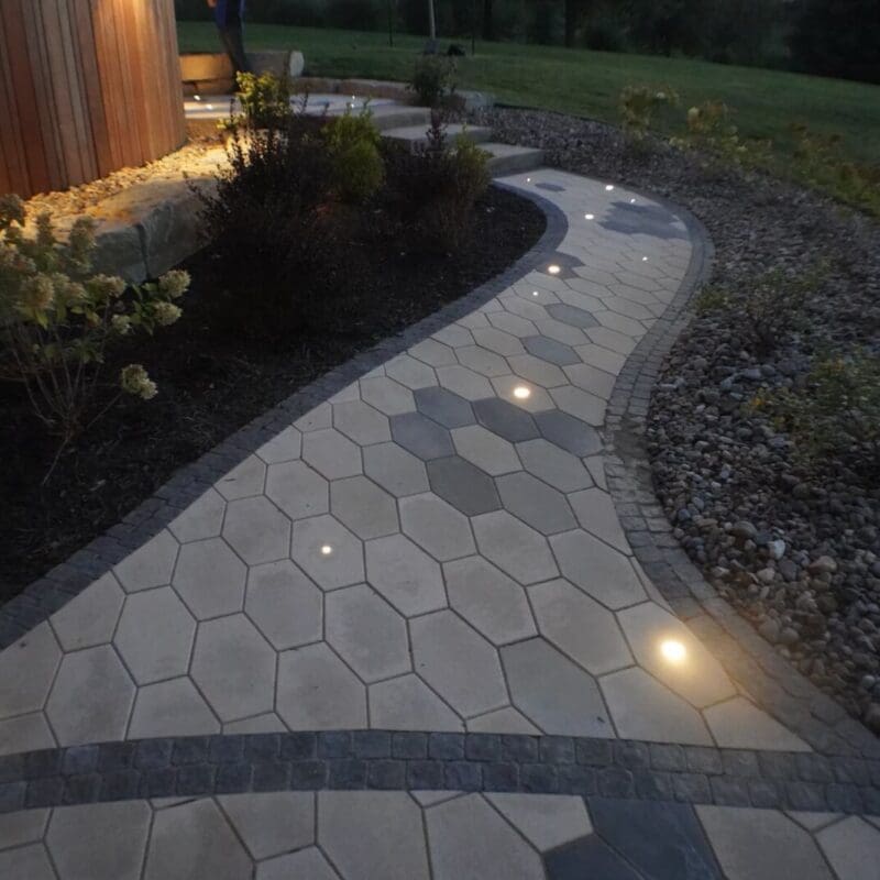 Lighting walkway Design Kansas City