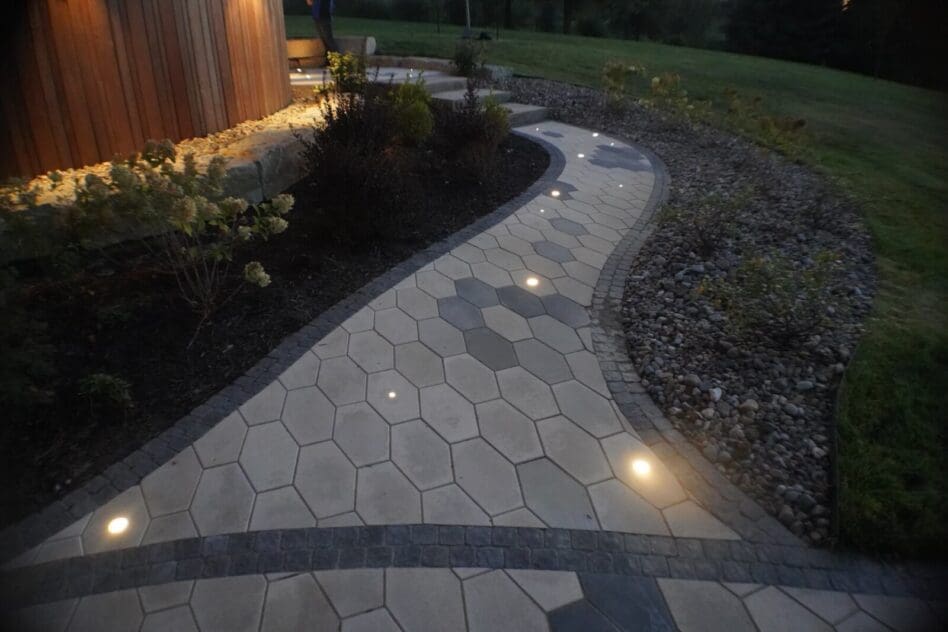 Lighting walkway Design Kansas City