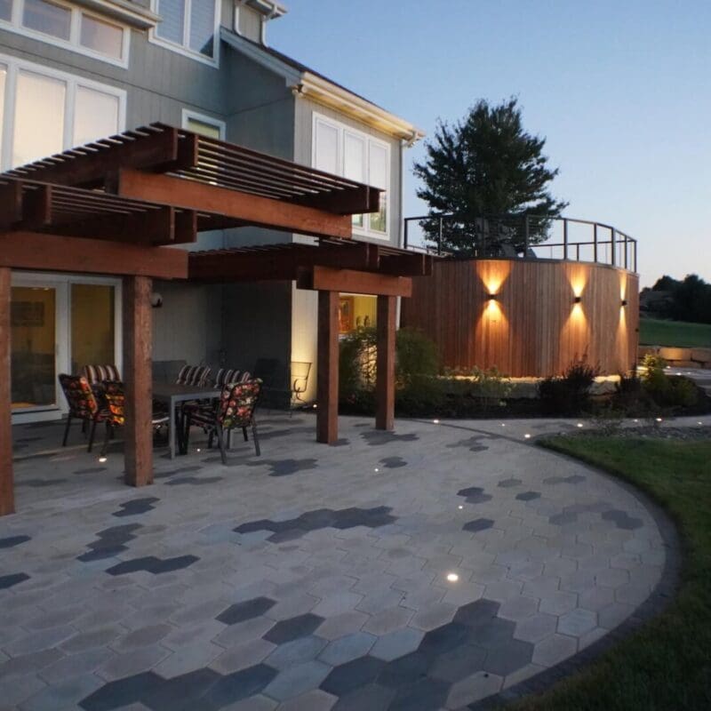 Floor With Lighting Design Kansas City