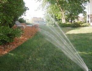 water lawn irrigation Kansas City