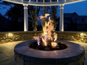 Leawood kansas city firepit