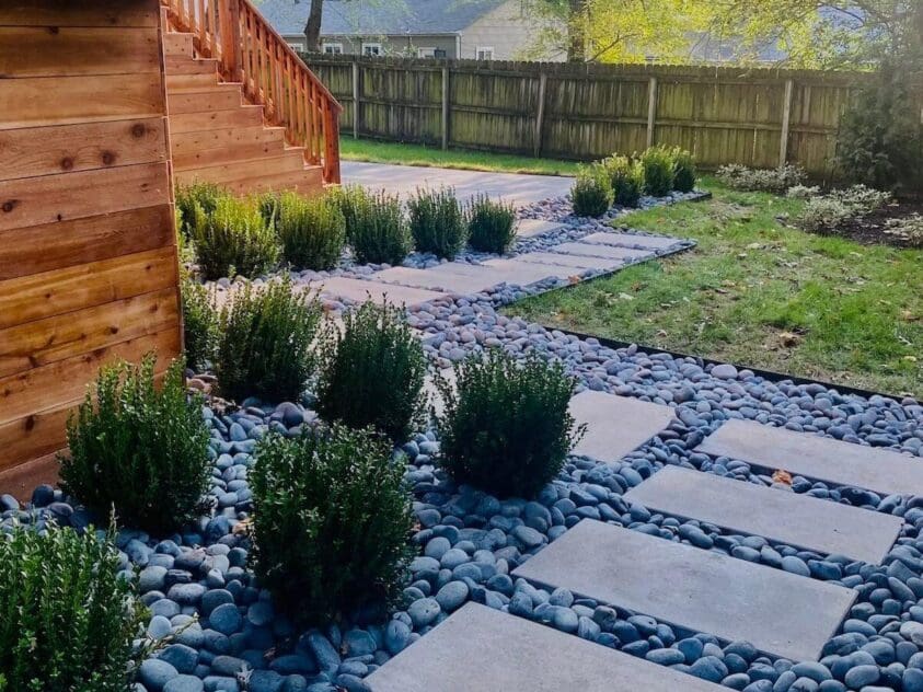 paver stones landscape Kansas City