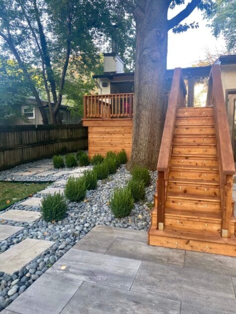 Wood Stairs Design Kansas City