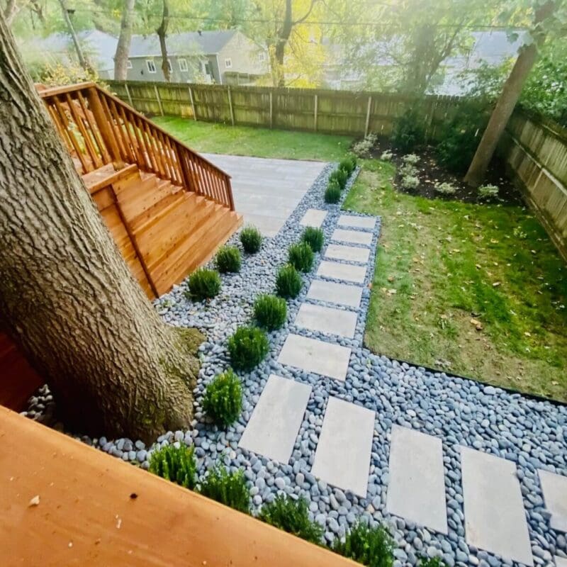 paver stones landscaping Kansas City