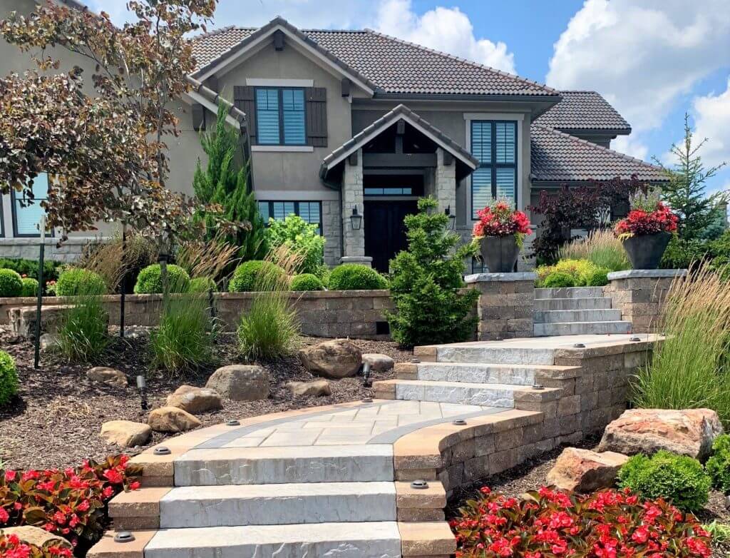 Walk Step Garden Design Kanas City