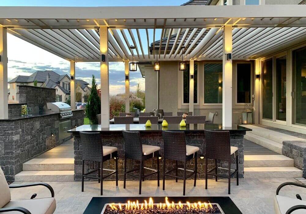 Fairway Outdoor Kitchens Patios Pergolas Kansas City Custom-built Pergola Kansas City, MO