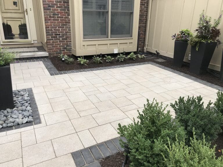 Front House Courtyard Design Kansas City