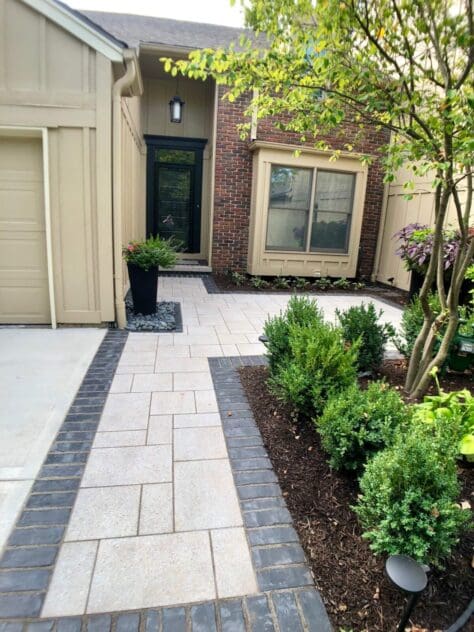 Hardscaping Courtyard Design Kansas City