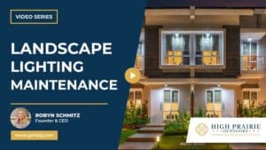 landscape lighting maintenance