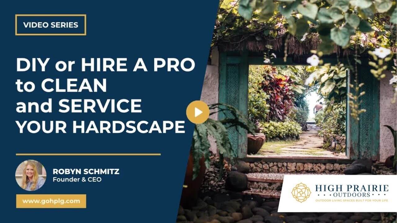 Should You DIY or Hire a Pro to Clean and Service Your Hardscape