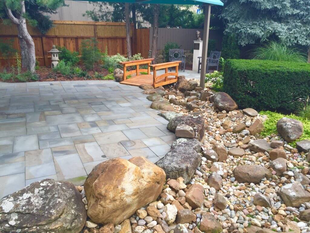 Brigde With Stones Design Kansas City